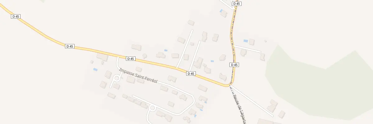 Plan du 9999 En Caumont à Bonrepos-Riquet