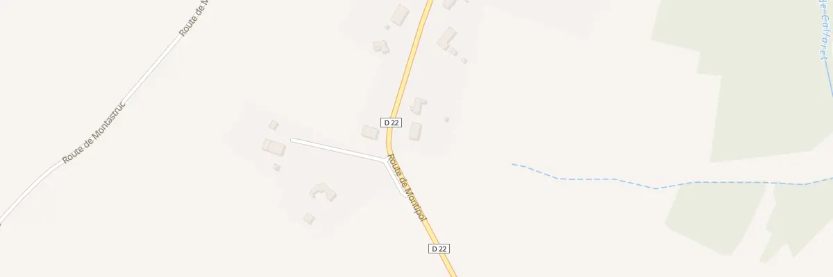 Plan du 89G La Patero à Roquesérière