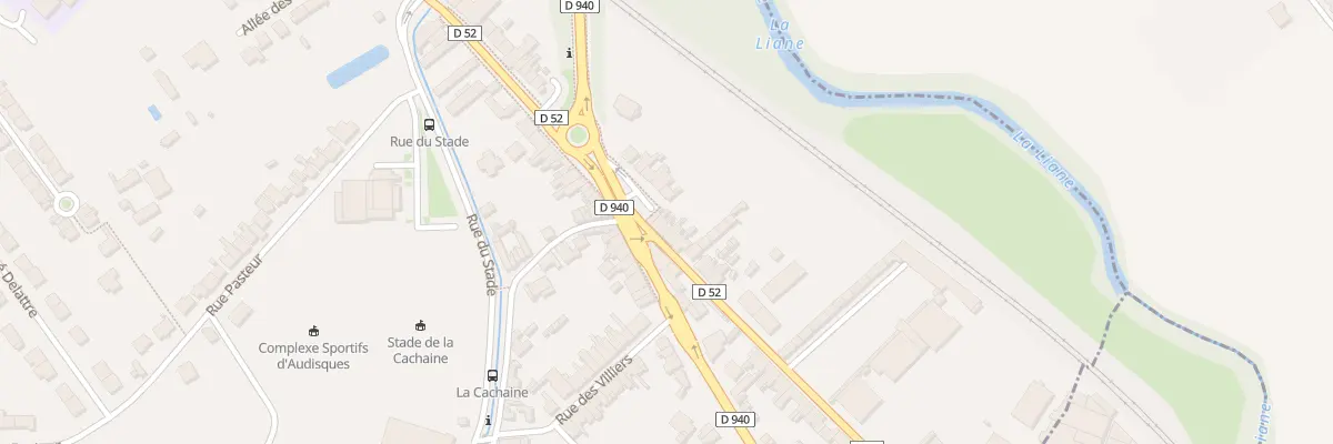 Plan du 3 Rue Eugene Huret à Saint-Étienne-au-Mont