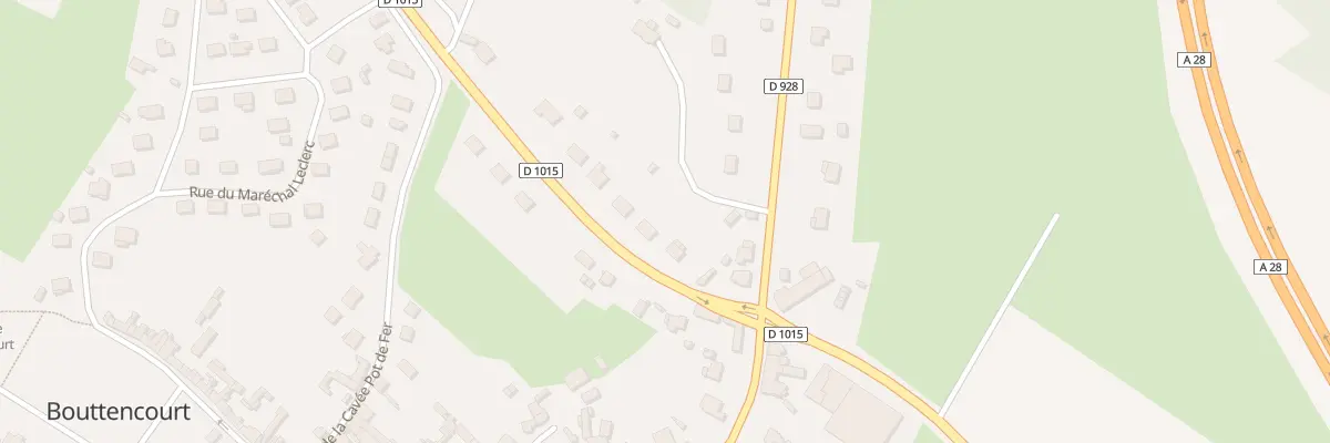 Plan du 5 Rue du Tréport à Bouttencourt