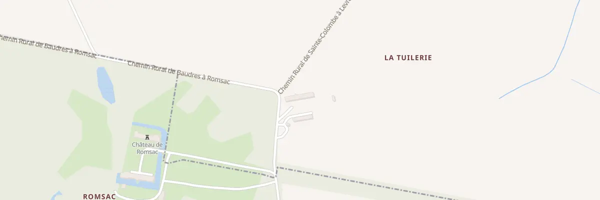 Plan du 5161 La Tuilerie à Bouges-le-Château