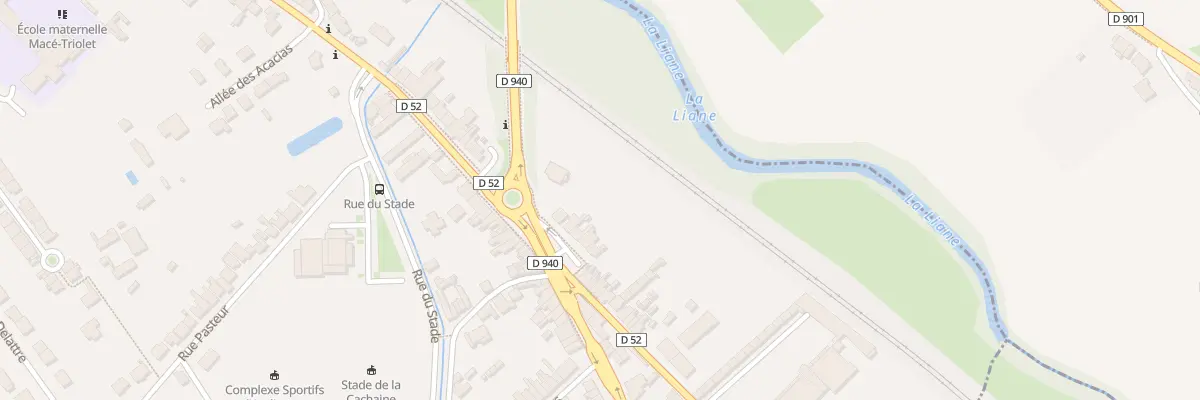 Plan du 105 Rue du Doc Brousse à Saint-Étienne-au-Mont