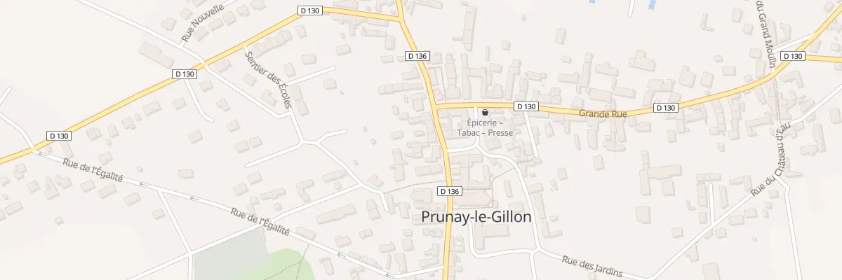 Plan du 6 Rue de la Mairie à Prunay-le-Gillon