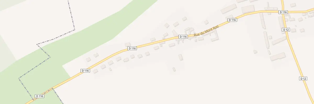 Plan du 13E Rue du Mont Roti à Chauvincourt-Provemont