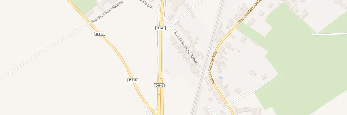Plan du 18 Rue de la Basse Flaque à Neufchâtel-Hardelot