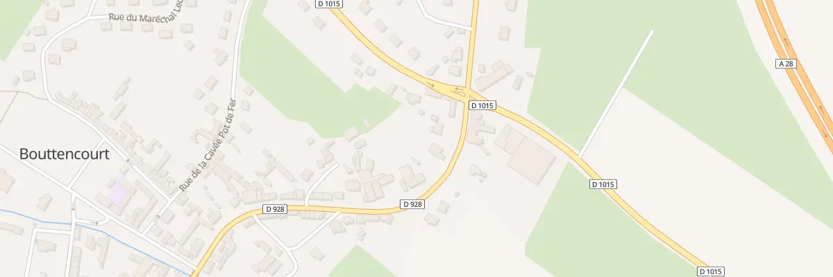 Plan du 36 Rue d’Abbeville à Bouttencourt