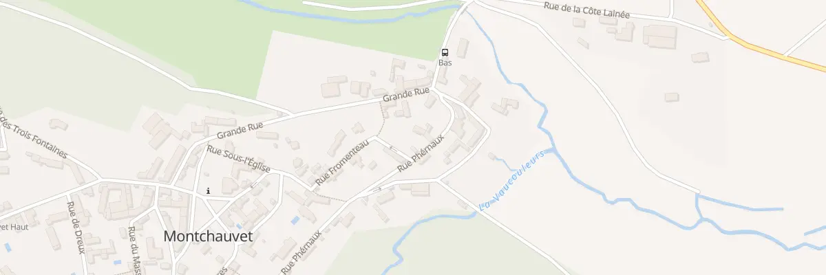 Plan du 6 Rue Phernaux à Montchauvet