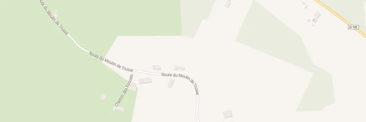 Plan du 685 Rte de Moulin de Trusse à La Sauzière-Saint-Jean