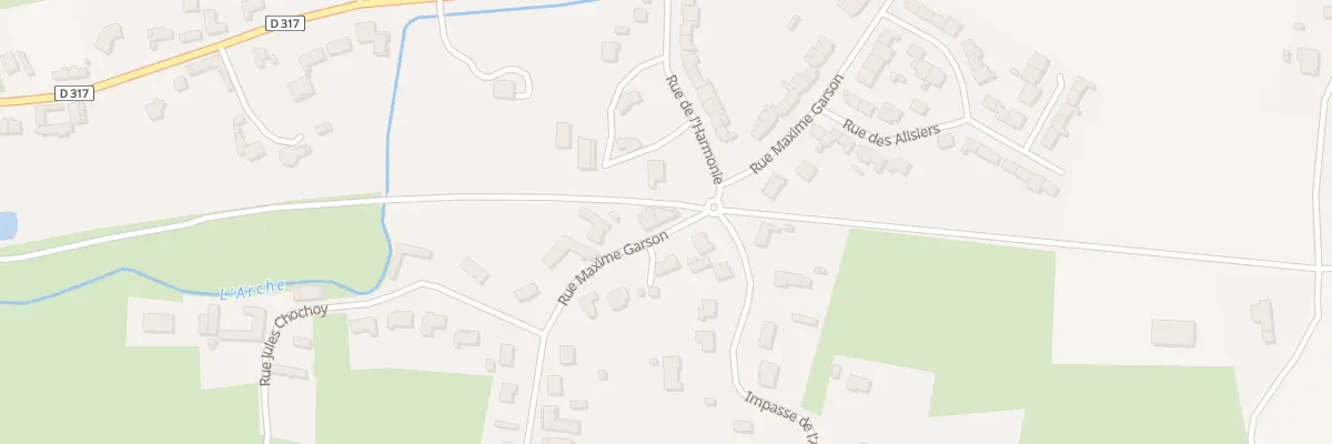Plan du 494 Rue Maxime Garson à Rang-du-Fliers