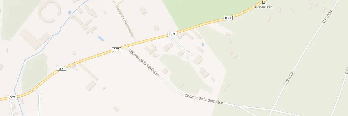 Plan du 18 Rte Departementale 71 à Mittainville