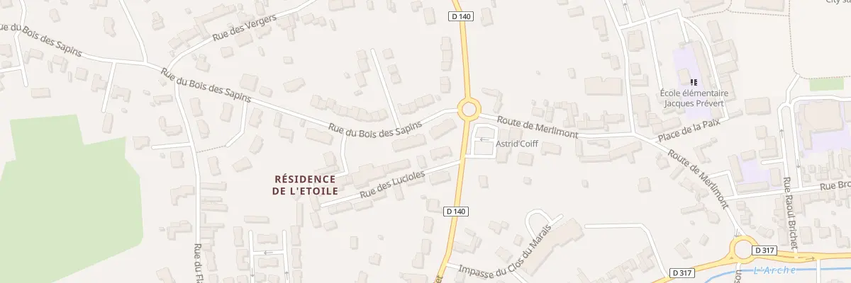 Plan du 49 Rue du Bois des Sapins à Rang-du-Fliers