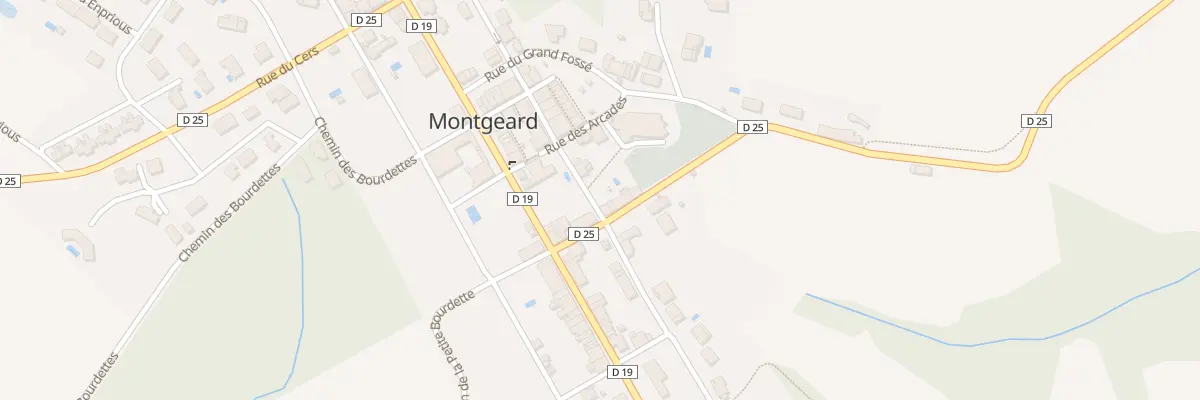 Plan du 38 Chem de l’Aouta à Montgeard