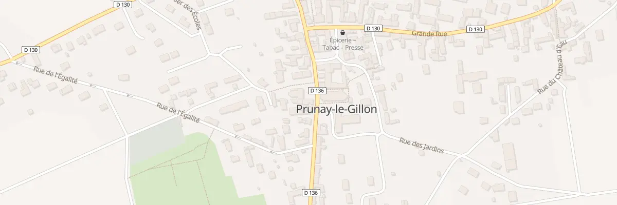Plan du 20 Rue de la Mairie à Prunay-le-Gillon