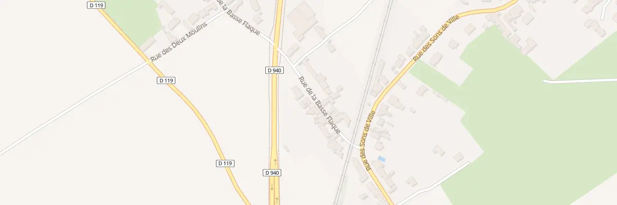 Plan du 22 Rue de la Basse Flaque à Neufchâtel-Hardelot
