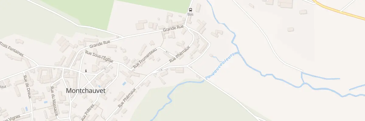 Plan du 3 Rue Phernaux à Montchauvet