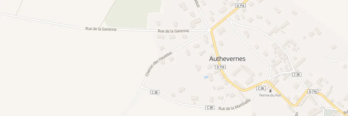 Plan du 5000 Che des Hayettes à Authevernes