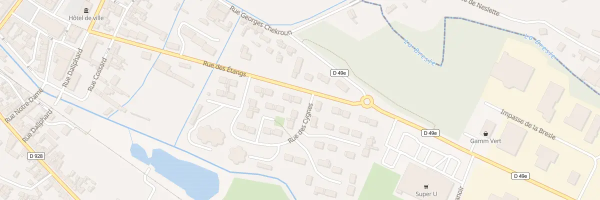 Plan du 16 Rue des Etangs à Blangy-sur-Bresle