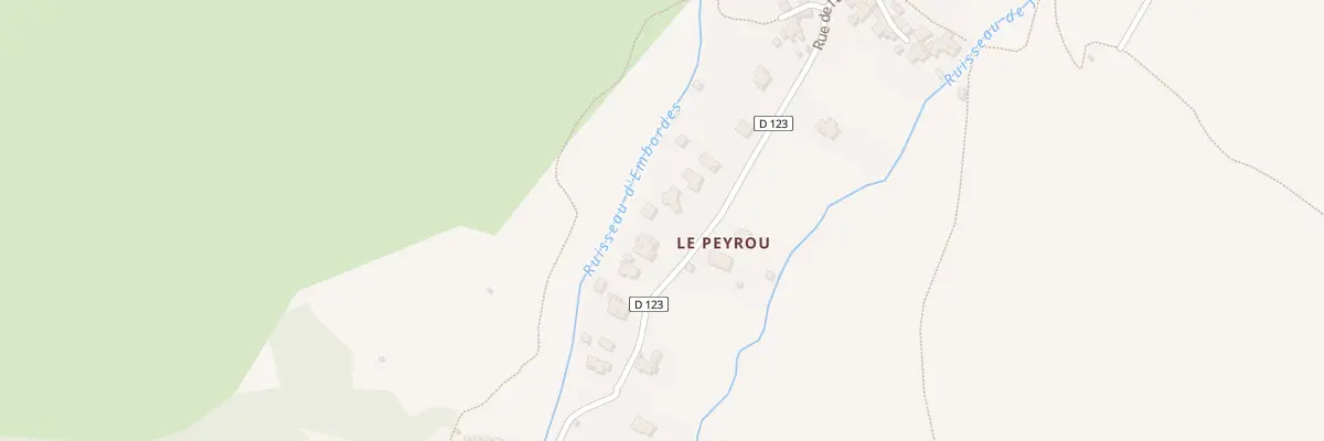 Plan du 23 Rue de l’Eglise à Ornolac-Ussat-les-Bains