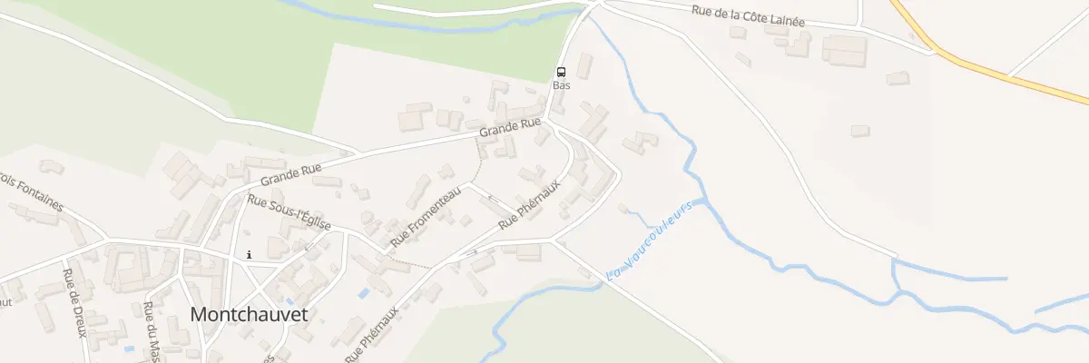 Plan du 4 Rue Phernaux à Montchauvet
