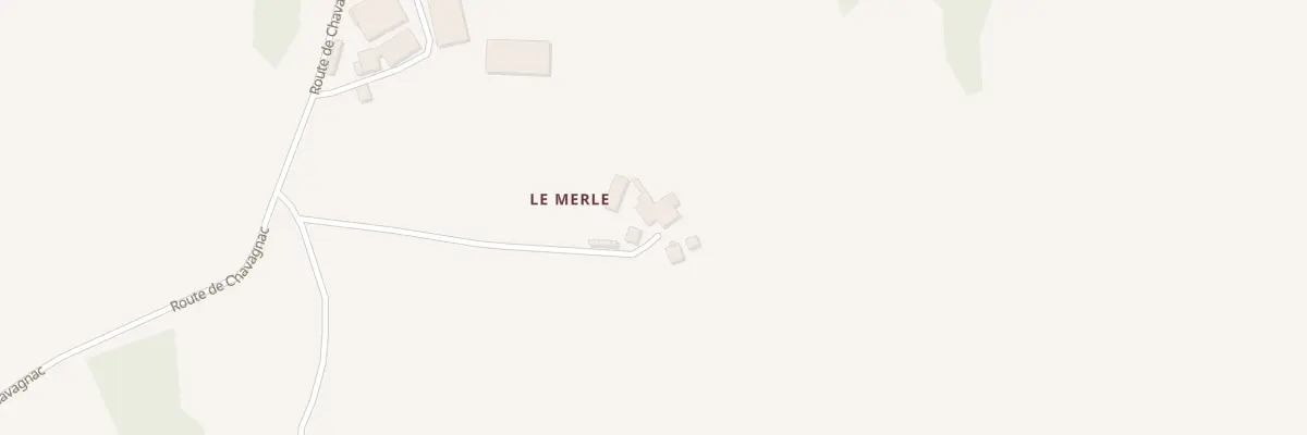 Plan du 5263 Le Merle à Condat-sur-Ganaveix