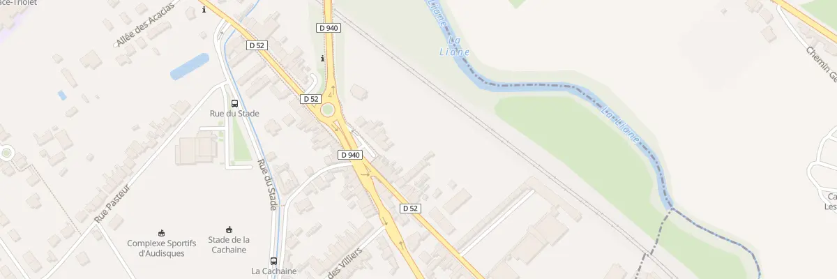 Plan du 5 Rue Eugene Huret à Saint-Étienne-au-Mont