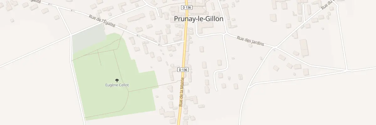 Plan du 19 Rue de la Mairie à Prunay-le-Gillon