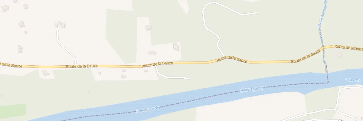 Plan du 1067 Rte de la Bauze à Montricoux
