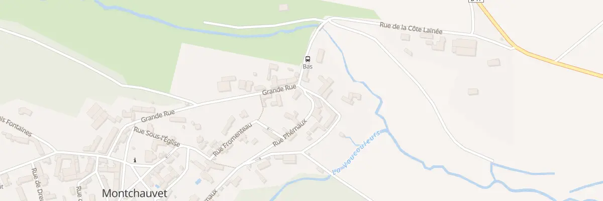 Plan du 2 Rue Phernaux à Montchauvet