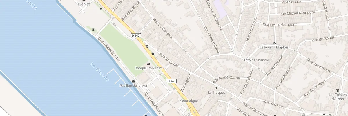 Plan du 80 Rue de Rosamel à Étaples
