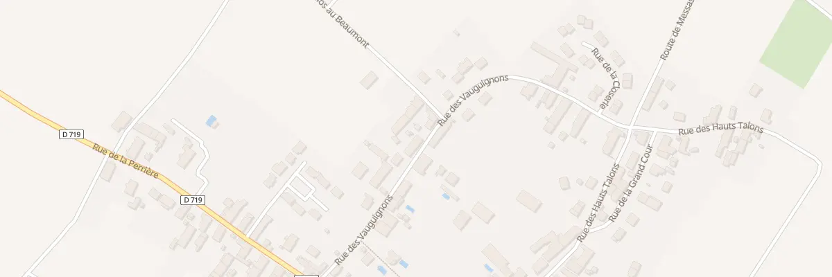 Plan du 5 Rue des Vauguignons à Messas
