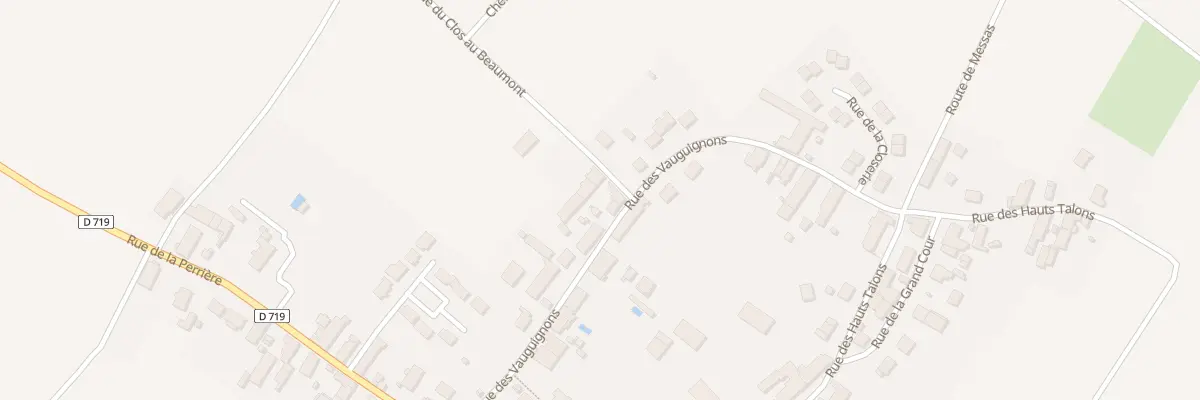 Plan du 5B Rue des Vauguignons à Messas