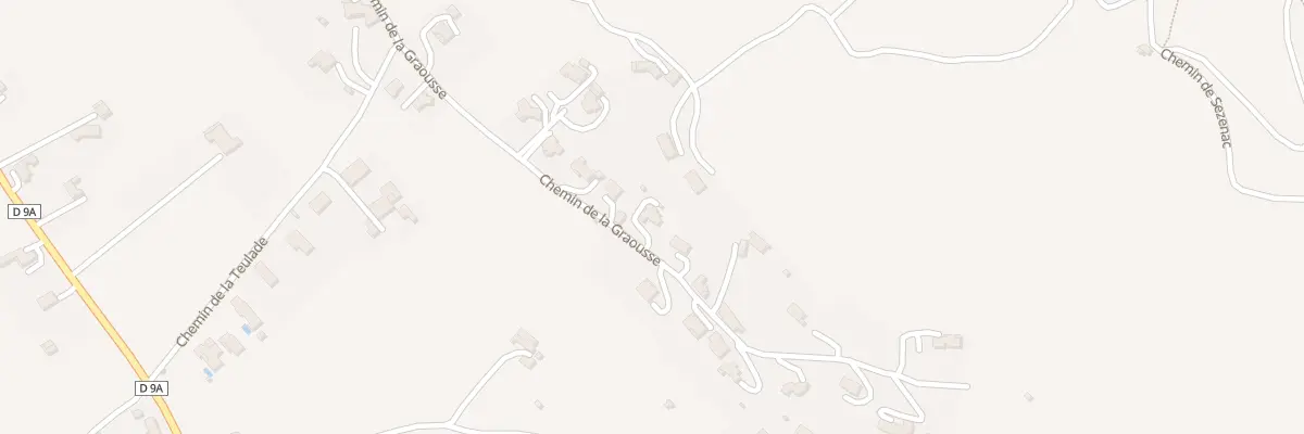 Plan du 60 Che de la Graousse à Foix