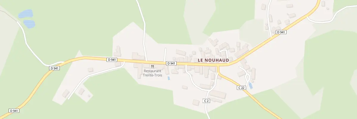 Plan du 54 Le Nouhaud à Saint-Amand-Jartoudeix