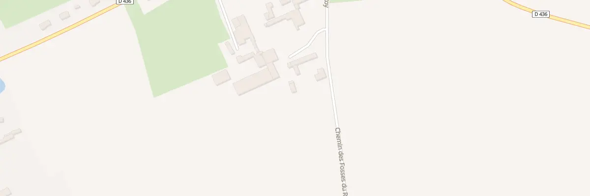 Plan du 2 Che des Fosses du Roy à Ronchois