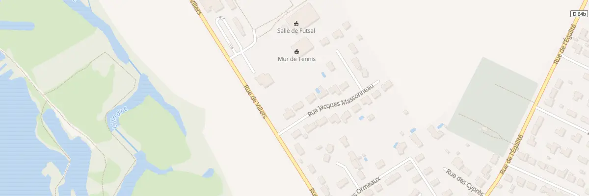 Plan du 5102 Piece des Ormeaux à Saint-Maur