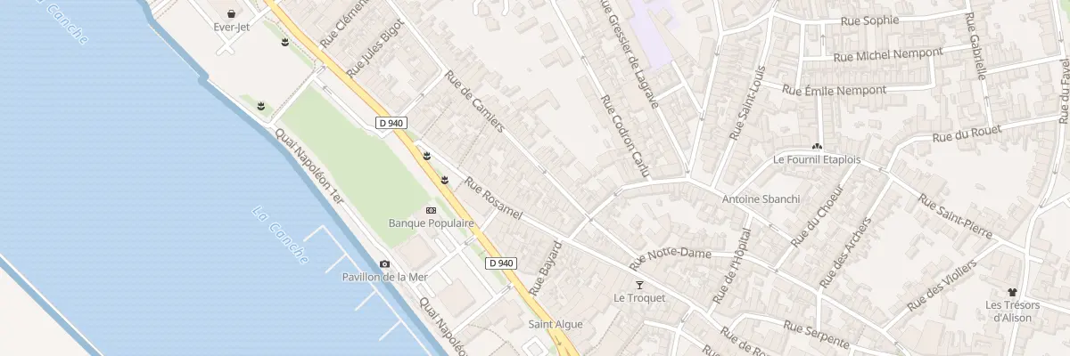 Plan du 37 Rue de Camiers à Étaples