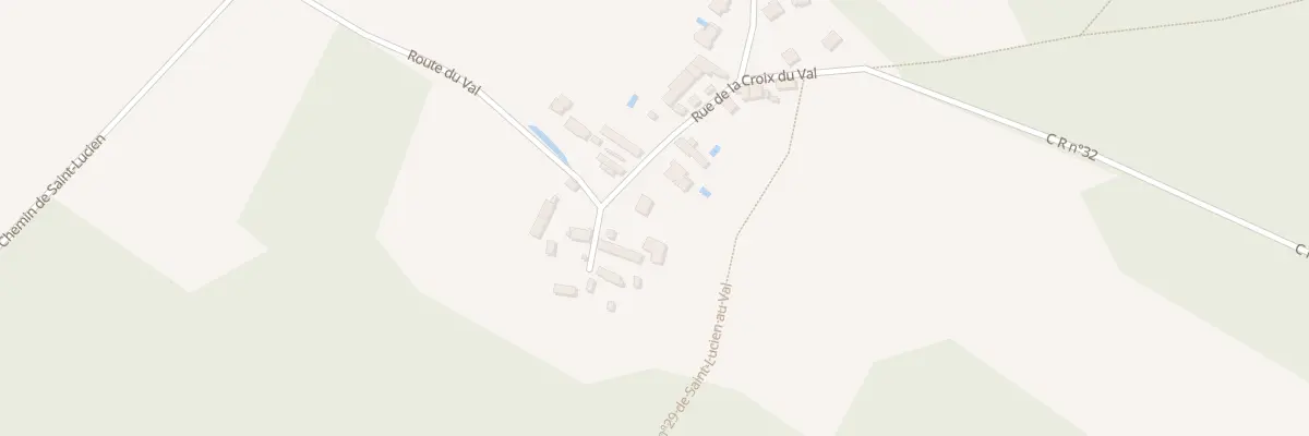 Plan du 10 Rue de la Croix du Val à Mittainville