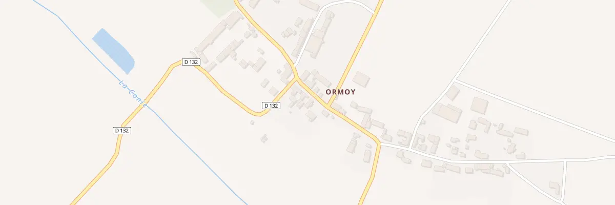 Plan du 9 Ormoy à Courbehaye