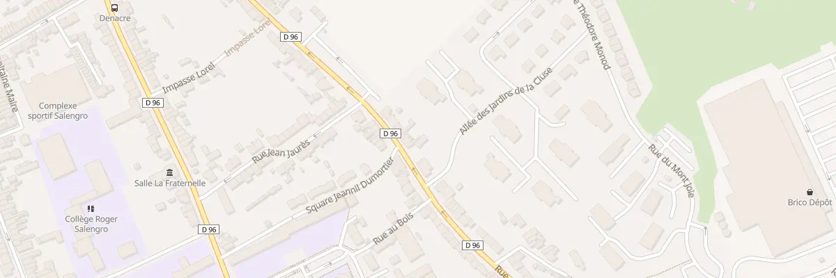 Plan du 82 Rue au Bois à Saint-Martin-Boulogne