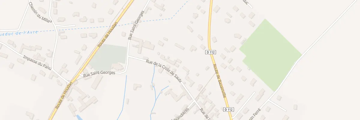 Plan du 11 Rue de la Croix de Saulx à Richebourg
