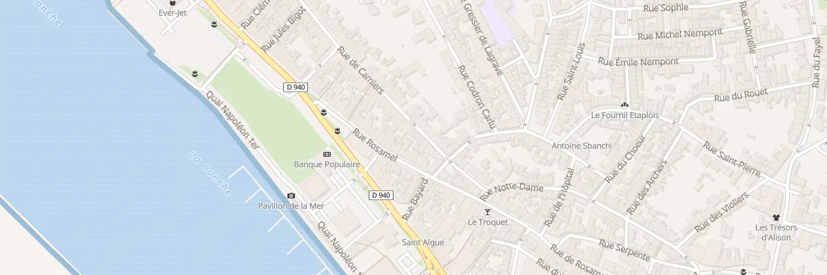Plan du 33 Rue de Camiers à Étaples