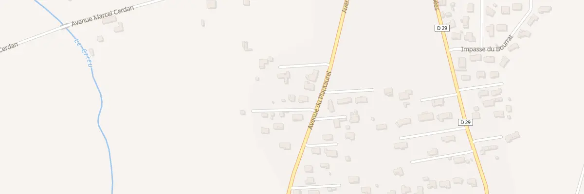 Plan du 4 Av du Plantaurel à Villeneuve-du-Paréage
