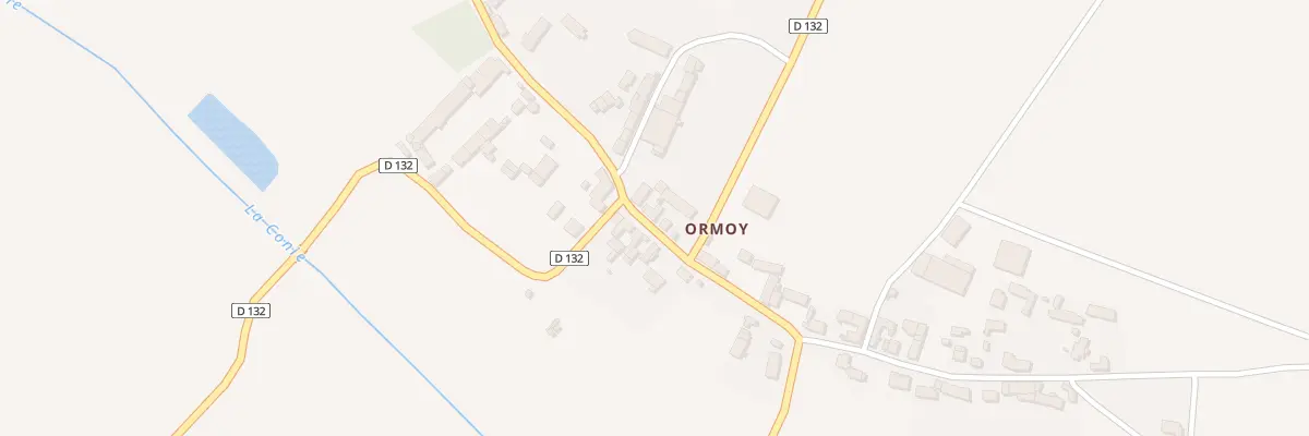 Plan du 16 Ormoy à Courbehaye