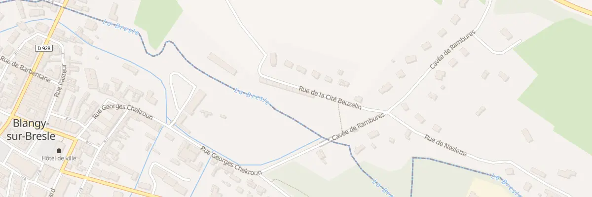 Plan du 10 Rue de la Cité Beuzelin à Bouttencourt