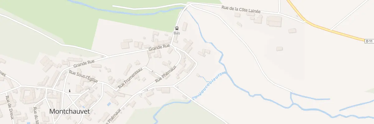 Plan du 2 Rue de la Fontaine du Manet à Montchauvet