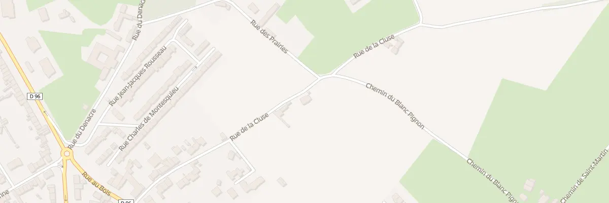Plan du 60 Rue de la Cluse à Saint-Martin-Boulogne