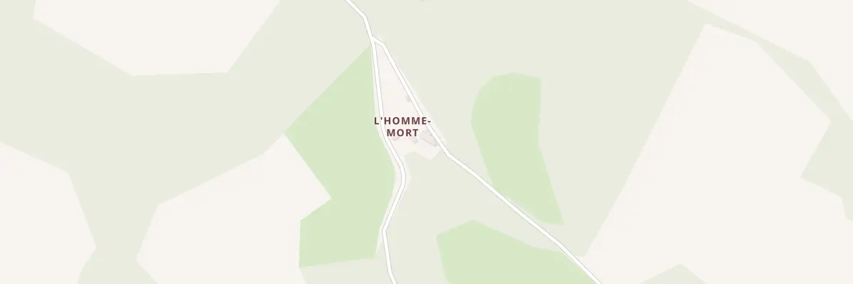 Plan du 5025 L’Homme Mort à Meilhards