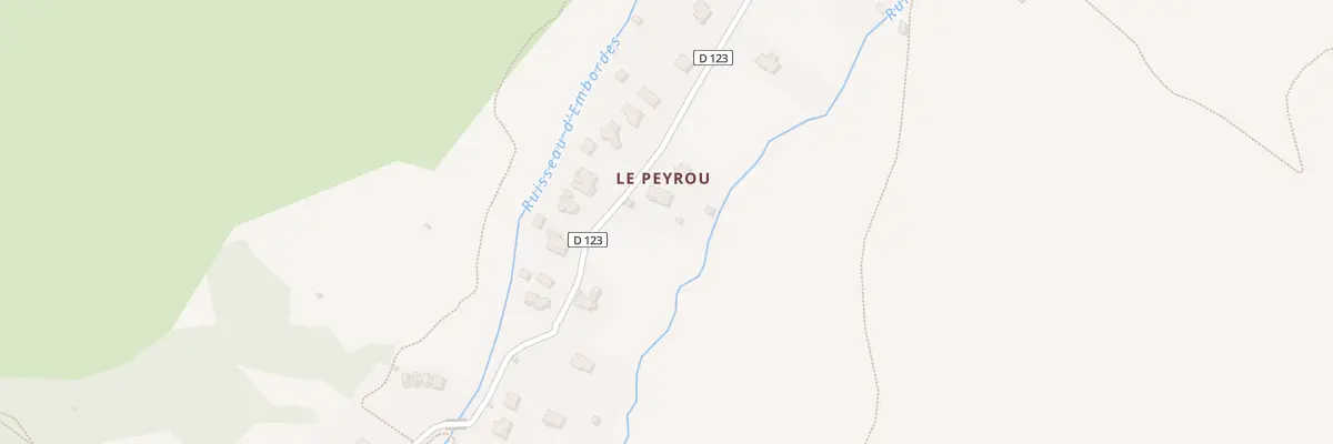 Plan du 20 Rue de l’Eglise à Ornolac-Ussat-les-Bains