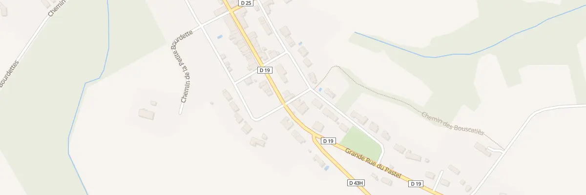 Plan du 82 Pas du Cazal à Montgeard