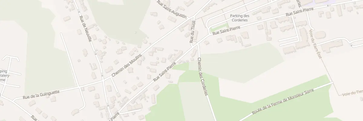 Plan du 555 Rue Saint Pierre à Saint-Valery-sur-Somme